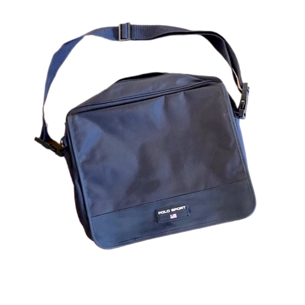 Vintage 90s RALPH LAUREN‎ POLO SPORT Messenger Bag